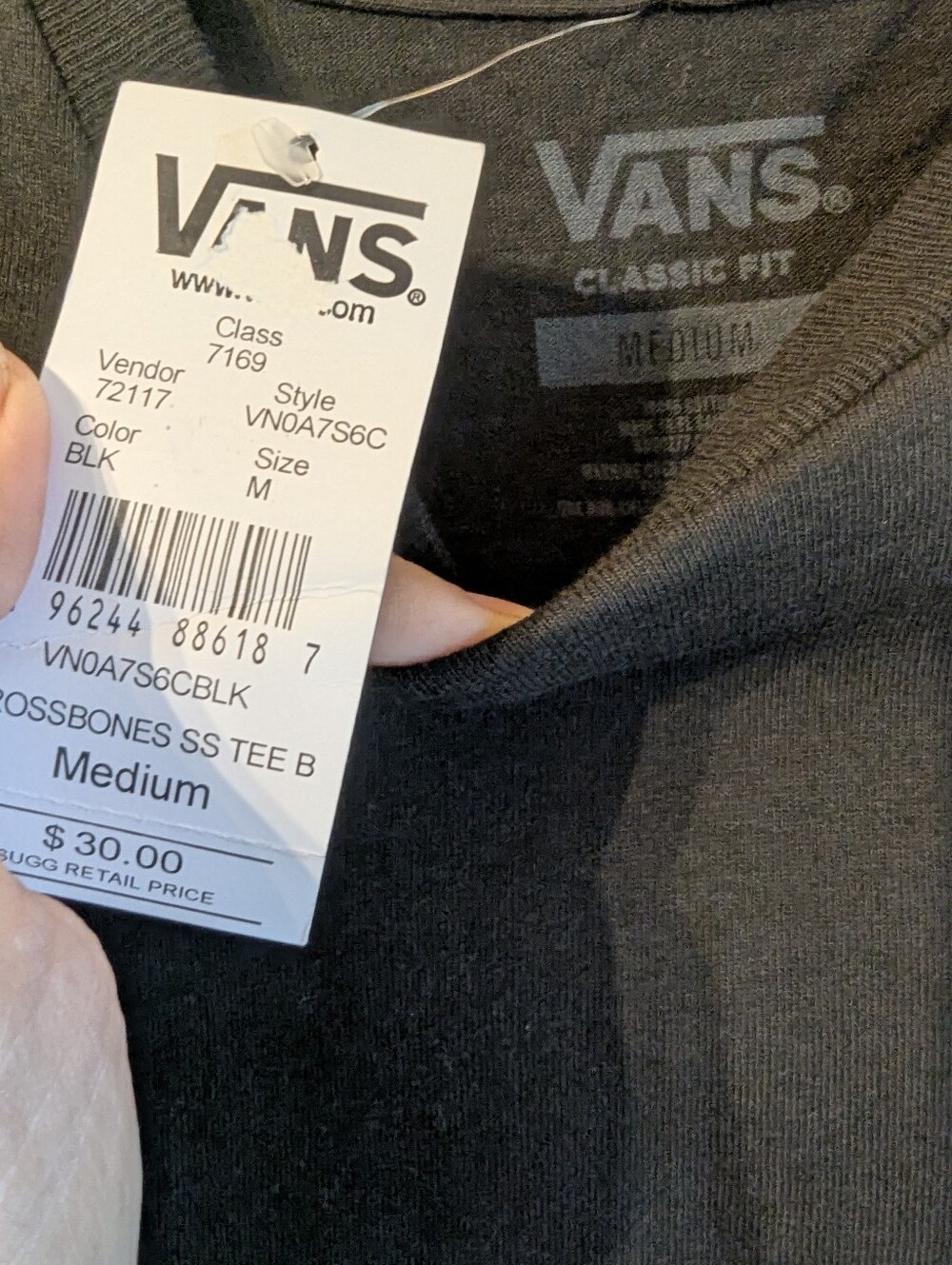 Vans Mens Tshirt New M - Picture 5 of 7